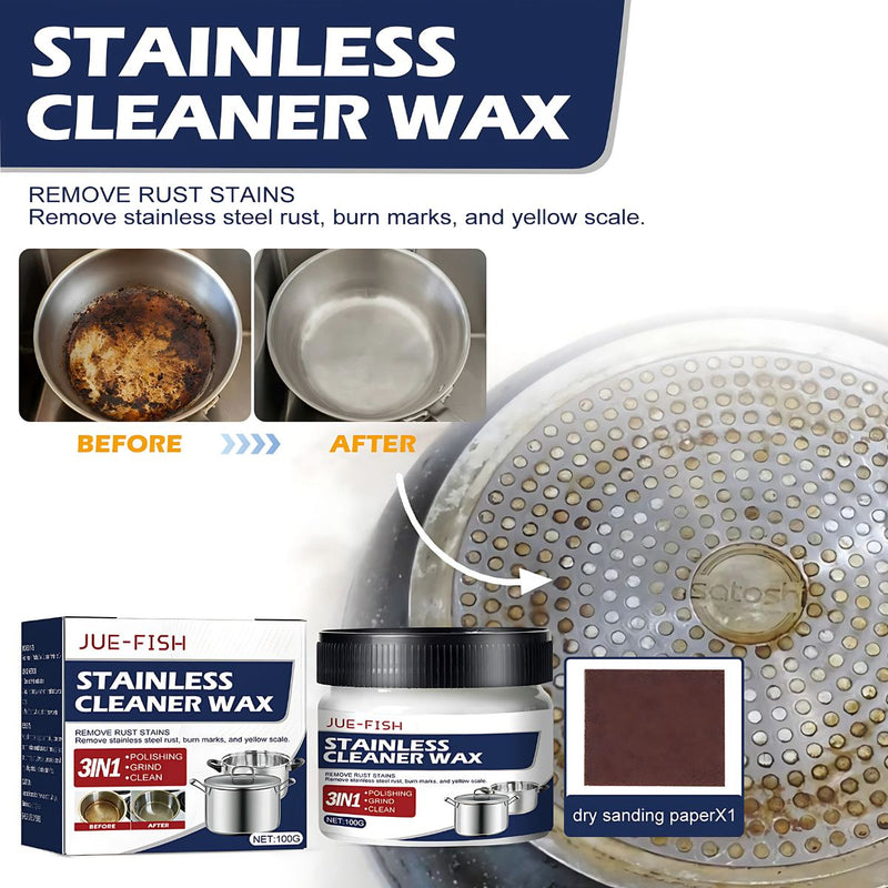 Cera Crema Pulidora para Ollas de Metal