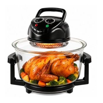 Horno Air Fryer De Vidrio 8 En 1