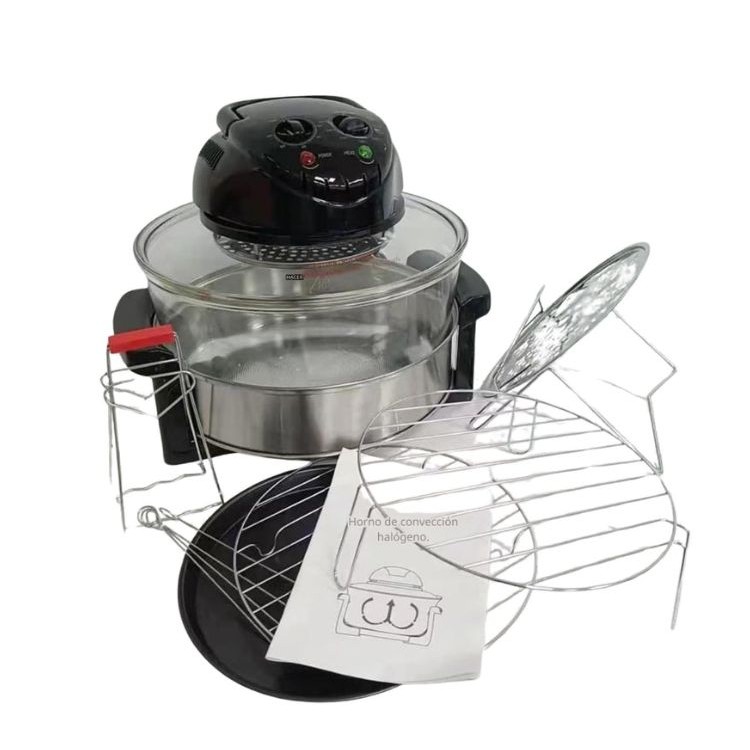 Horno Air Fryer De Vidrio 8 En 1
