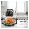 Horno Air Fryer De Vidrio 8 En 1