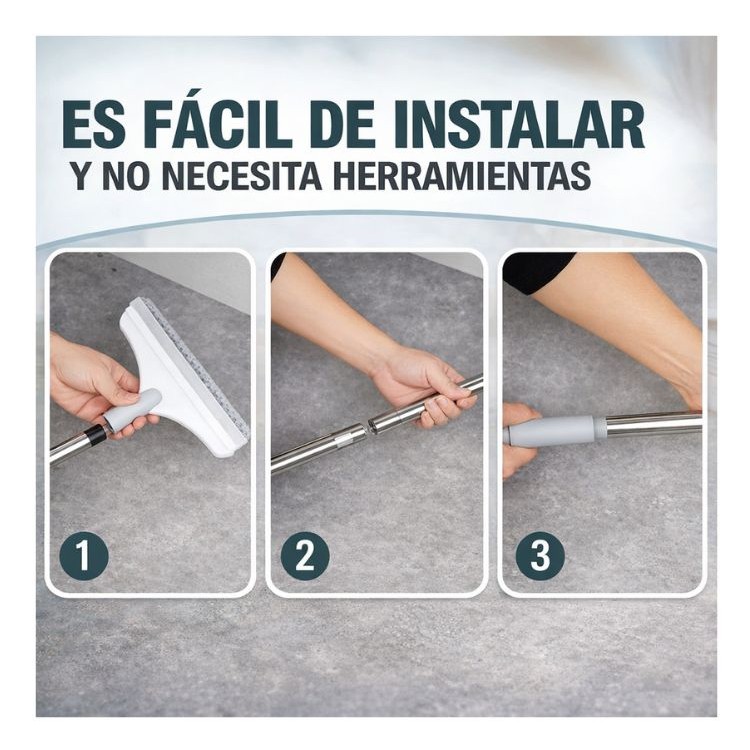 Escoba De Limpieza 3 En 1