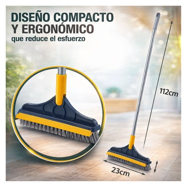 Escoba De Limpieza 3 En 1